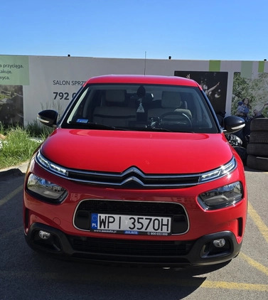 Citroen C4 Cactus cena 57000 przebieg: 57000, rok produkcji 2018 z Sobótka małe 121